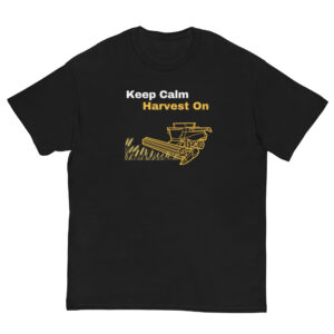 Keep Calm Harvest Combine Yellow T-Shirt