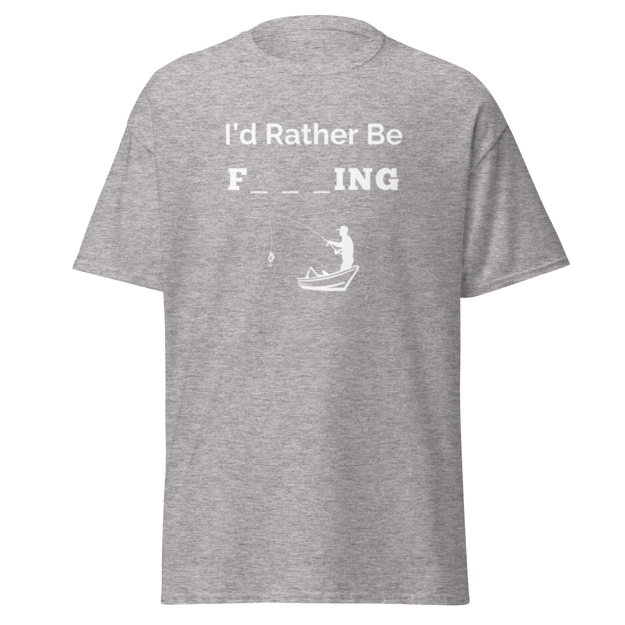 I'd Rather Be Fishing T-Shirt (Unisex) - Image 2
