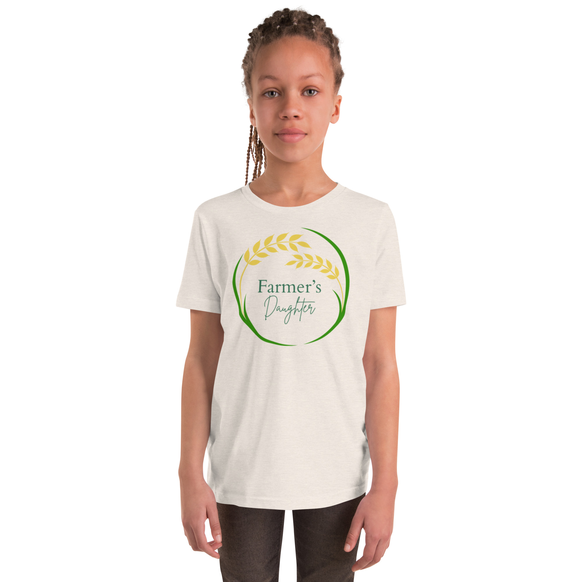 Heather Dust Farmer's Daughter t-shirt