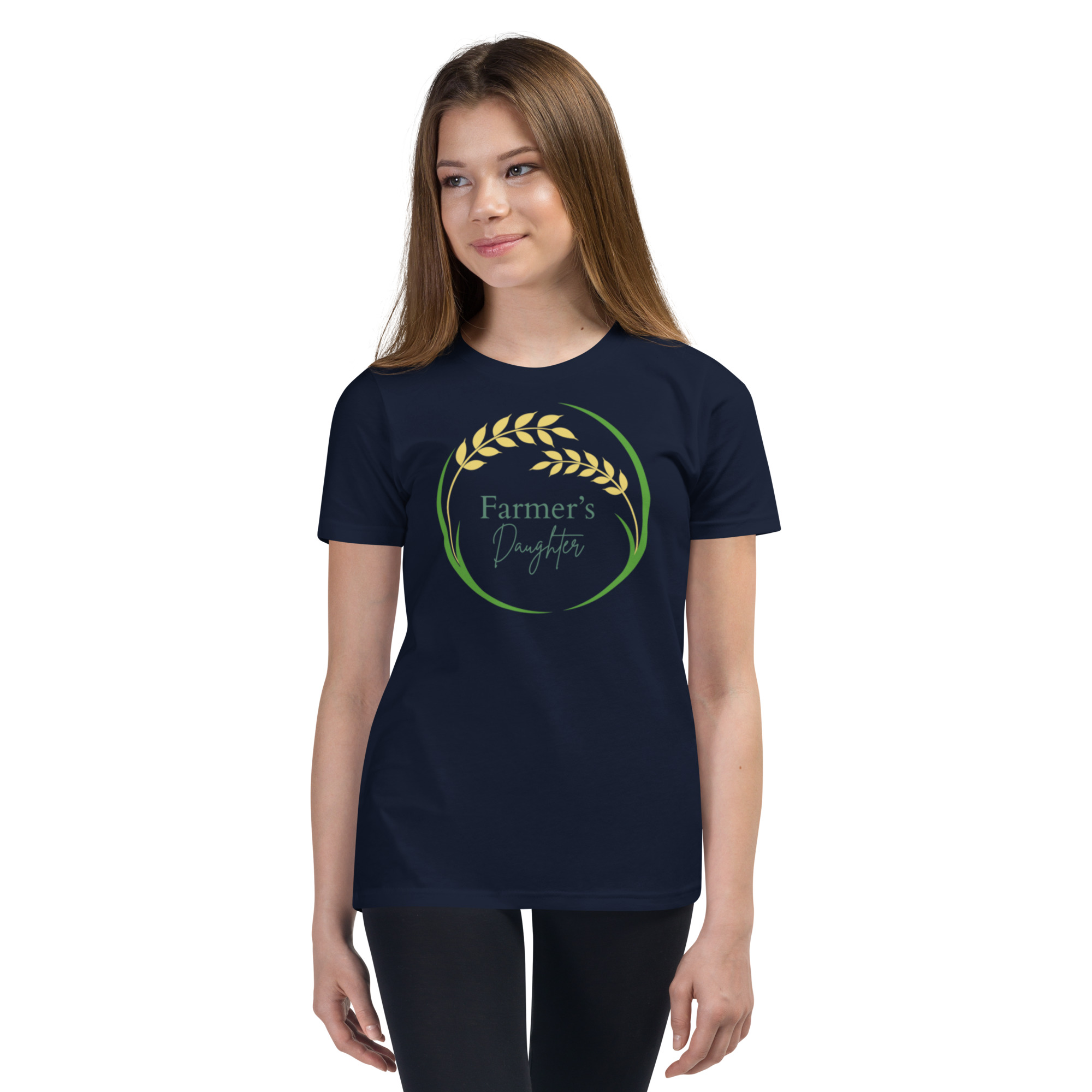 Farmer's Daughter Youth T-shirt Navy